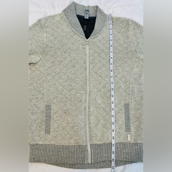 Mountain Hardwear Wool Blend Full Zip Sweater Women’s Size Small - Picture 10 of 12